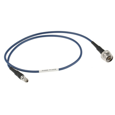 Huber+Suhner Male SMA to Male N Type Coaxial Cable, 914mm, Terminated