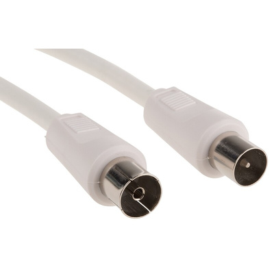 RS PRO Male Female Coaxial Cable, 5m, Terminated