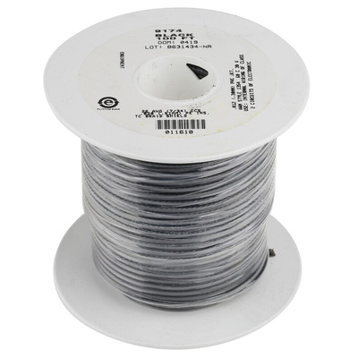Alpha Wire MEC COAXIAL Series Coaxial Cable, 30m, RG174/U Coaxial, Unterminated
