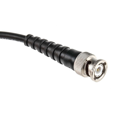 Telegartner Male BNC to Male BNC Coaxial Cable, 1m, RG58C/U Coaxial, Terminated
