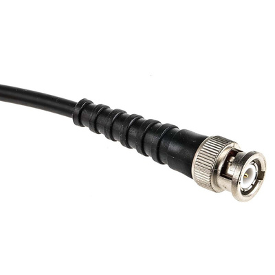 Telegartner Male BNC to Male BNC Coaxial Cable, 1m, RG58C/U Coaxial, Terminated