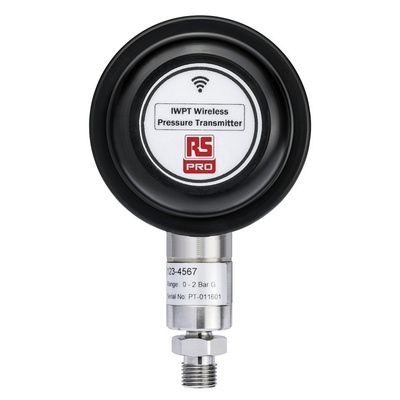 RS PRO Wireless Pressure Transducer for Various Media , 6bar Max Pressure Reading Analogue