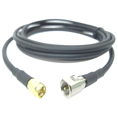 Siretta ASMA Series Male SMA to Male FME Coaxial Cable, 5m, RF LLC200A Coaxial, Terminated