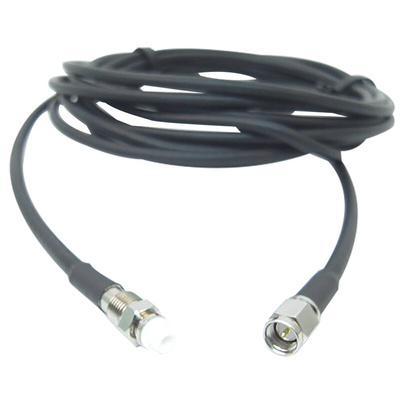 Siretta ASMA Series Male SMA to Female FME Coaxial Cable, 5m, RF LLC200A Coaxial, Terminated