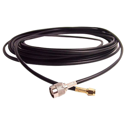Siretta ASMZ Series Male TNC to Male SMA Coaxial Cable, 5m, RF LLC200A Coaxial, Terminated
