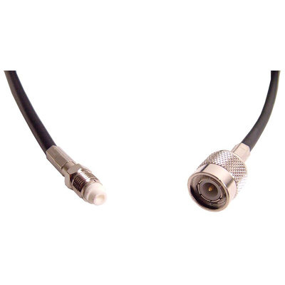 Siretta ASMZ Series Male TNC to Female FME Coaxial Cable, 10m, RF LLC200A Coaxial, Terminated