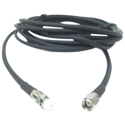Siretta ASME Series Male FME to Female FME Coaxial Cable, 5m, RF LLC200A Coaxial, Terminated