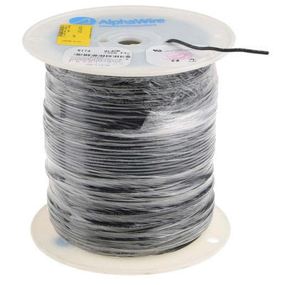 Alpha Wire MEC COAXIAL Series Coaxial Cable, 304m, RG174/U Coaxial, Unterminated