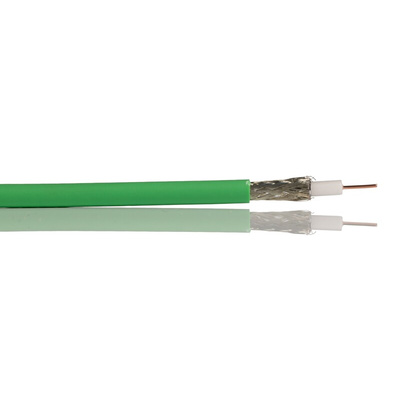 Belden 1855ENH Series SDI Coaxial Cable, 100m, RG59/U Coaxial, Unterminated