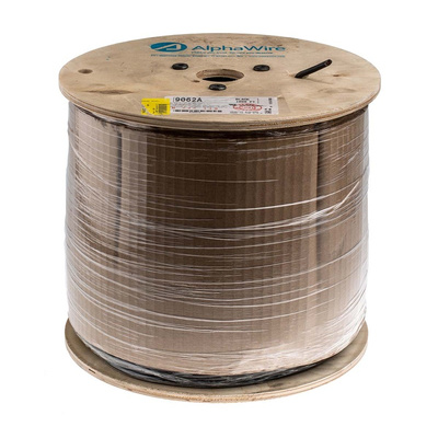 Alpha Wire MEC COAXIAL Series Coaxial Cable, 304m, RG62A/U Coaxial, Unterminated