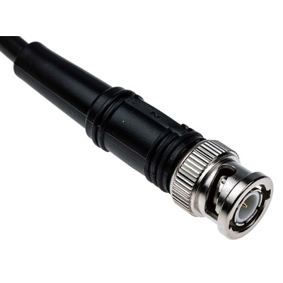 Atem Male BNC to Male BNC Coaxial Cable, 5m, RG58C/U Coaxial, Terminated