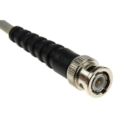 RS PRO Male BNC to Male BNC Coaxial Cable, 5m, Terminated