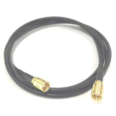RS PRO Male SMB to Male SMB Coaxial Cable, 1m, RG174 Coaxial, Terminated