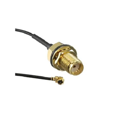 RS PRO MHF1 to Female SMA Coaxial Cable, 152mm, Terminated