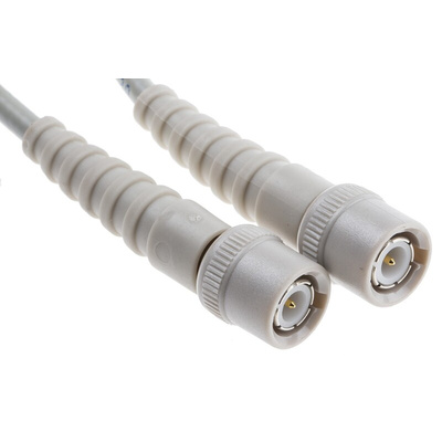 RS PRO Male BNC to Male BNC Coaxial Cable, 5m, Terminated