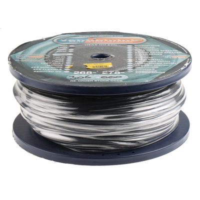 Van Damme Standard 75 Series SDI Coaxial Cable, 100m, RG59 Coaxial, Unterminated