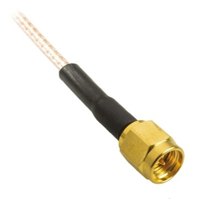 TE Connectivity Male SMA to Male SMA Coaxial Cable, 1m, RG316 Coaxial, Terminated
