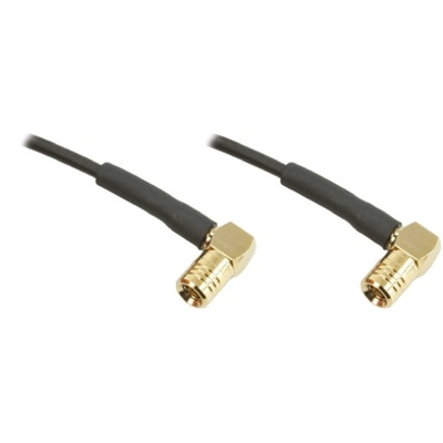 TE Connectivity Male SMB to Male SMB Coaxial Cable, 500mm, RG174 Coaxial, Terminated