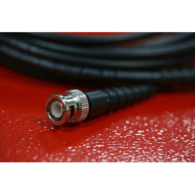 RS PRO Male BNC to Male BNC Coaxial Cable, 5m, RG58 Coaxial, Terminated