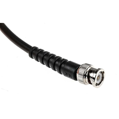 RS PRO Male BNC to Male BNC Coaxial Cable, 5m, RG59 Coaxial, Terminated