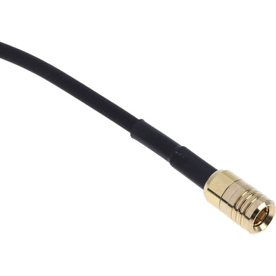 RS PRO Male SMB to Male SMB Coaxial Cable, 525mm, RG174 Coaxial, Terminated
