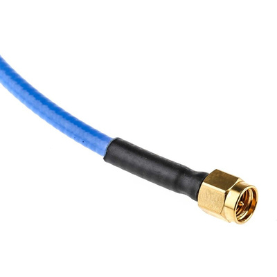 RS PRO Male SMA to Male SMA Coaxial Cable, 250mm, RG402 Coaxial, Terminated