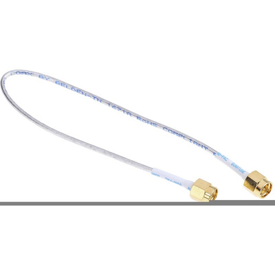 RS PRO Coaxial Cable, 250mm, RG405 Coaxial, Terminated