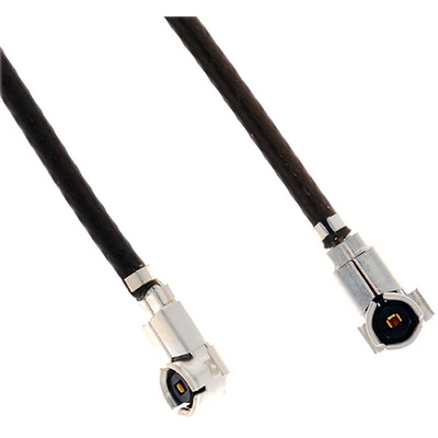 Hirose Male W.FL to Male W.FL Coaxial Cable, 100mm, Terminated