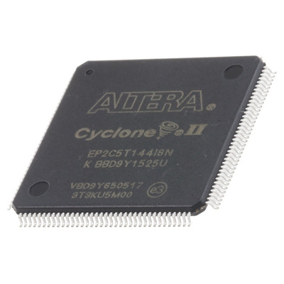 Altera FPGA EP2C5T144I8N, Cyclone II 4608 Cells, 4608 Blocks, 144-Pin TQFP