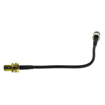 RF Solutions Female SMA to Female FME Coaxial Cable, 100mm, RG174/U Coaxial, Terminated