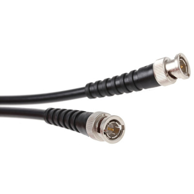 Telegartner Male BNC to Male BNC Coaxial Cable, 10m, RG59B/U Coaxial, Terminated