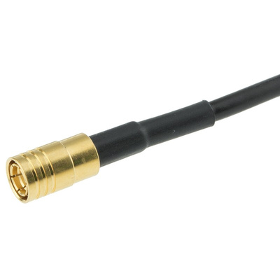 Atem Male BNC to Male SMB Coaxial Cable, 1m, RG174 Coaxial, Terminated