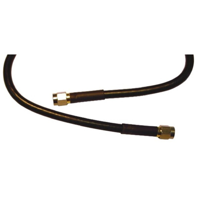 Atem Male SMA to Male SMA Coaxial Cable, 1m, RG223 Coaxial, Terminated