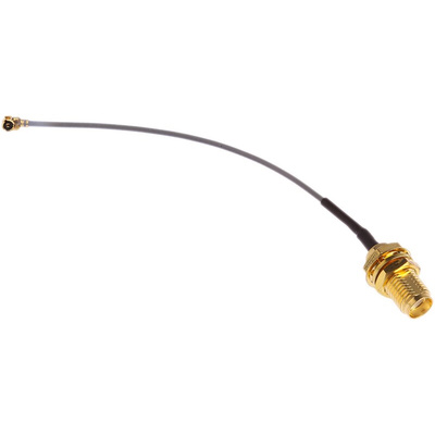 RF Solutions U.FL to Female SMA Coaxial Cable, 100mm, Terminated