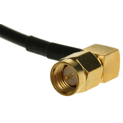 RF Solutions Male SMA to Male MMCX Coaxial Cable, 200mm, Terminated