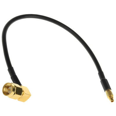 RF Solutions Male SMA to Male MMCX Coaxial Cable, 200mm, Terminated