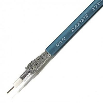 Van Damme HD Vision Series Coaxial Cable, 100m, Unterminated
