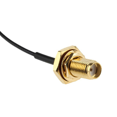 RS PRO Female SMA to Female U.FL Coaxial Cable, 200mm, RF Coaxial, Terminated