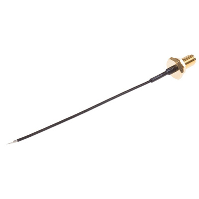 RS PRO Female RP-SMA to Unterminated Coaxial Cable, 100mm, Terminated