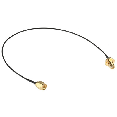 RS PRO Female SMA to Male SMA Coaxial Cable, 300mm, Terminated