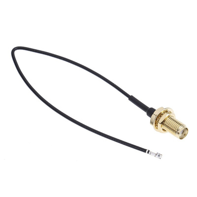 RS PRO Female SMA to Female U.FL Coaxial Cable, 150mm, RF Coaxial, Terminated