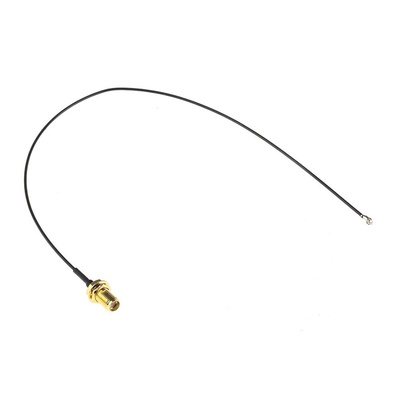 RS PRO Female SMA to Female U.FL Coaxial Cable, 300mm, RF Coaxial, Terminated