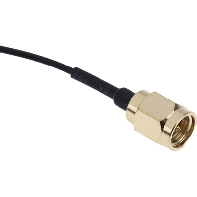 RS PRO Male SMA to Female SMA Coaxial Cable, 150mm, RF Coaxial, Terminated