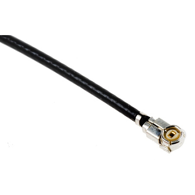 RS PRO Male FME to Female U.FL Coaxial Cable, 100mm, RF Coaxial, Terminated