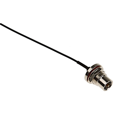 RS PRO Male FME to Female U.FL Coaxial Cable, 150mm, RF Coaxial, Terminated