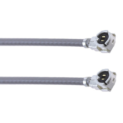 Hirose U.FL Series Series Female U.FL to Female U.FL Coaxial Cable, 200mm, RF Coaxial, Terminated