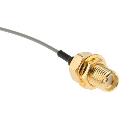 Molex Female SMA to Female U.FL Coaxial Cable, 100mm, Terminated