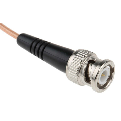 Cinch Connectors 415 Series Male SMA to Male BNC Coaxial Cable, 1.22m, RG316 Coaxial, Terminated