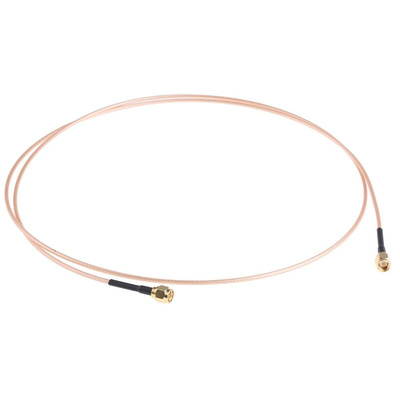 Cinch 415 Series Male SMA to Male SMA Coaxial Cable, 1.219m, RG316 Coaxial, Terminated