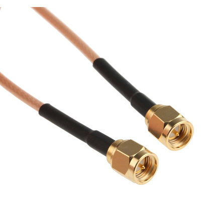Cinch 415 Series Male SMA to Male SMA Coaxial Cable, 1.219m, RG316 Coaxial, Terminated